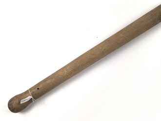 Fahrzeug-  oder Pionierspaten der Wehrmacht. Späte, vereinfachte Ausführung , Hersteller " IDEAL" Spaten. Ungereinigt.