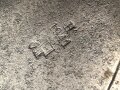 Fahrzeug-  oder Pionierspaten der Wehrmacht. Vorkriegsausführung, so allerdings auch während des gesamten Krieges weiter produziert. Hersteller IDEAL Spaten 1941. Ungereinigt., alt repariert