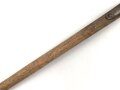 Fahrzeug-  oder Pionierspaten der Wehrmacht. Vorkriegsausführung, so allerdings auch während des gesamten Krieges weiter produziert. Ungereinigt, datiert 1938