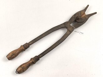 1. Weltkrieg, Drahtschere in gutem Gesamtzustand, ungereinigtes Stück , feldgrauer Originallack