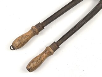 1. Weltkrieg, Drahtschere in gutem Gesamtzustand, ungereinigtes Stück , feldgrauer Originallack