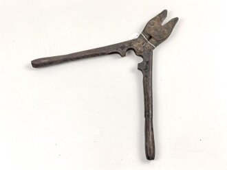 1. Weltkrieg, kurze Drahtschere , ungereinigtes Stück, Originallack