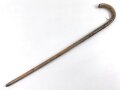1.Weltkrieg Frankreichfeldzug,  handgeschnitzter Erinnerungsstock " Vogesen 1917". Gesamtlänge 80cm