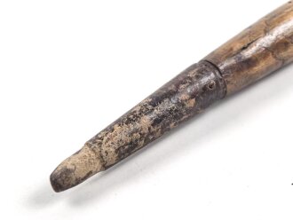 1.Weltkrieg Frankreichfeldzug , handgeschnitzter Erinnerungsstock " Vogesen 14 / 17". Gesamtlänge 87cm