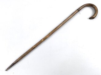 1.Weltkrieg Frankreichfeldzug , handgeschnitzter Erinnerungsstock " Vogesen 14 / 17". Gesamtlänge 87cm