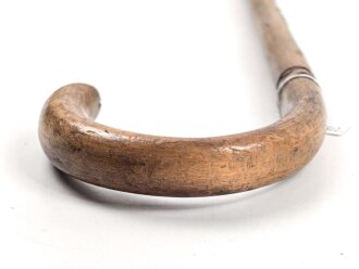 1.Weltkrieg Frankreichfeldzug , handgeschnitzter Erinnerungsstock " Vogesen 14 / 17". Gesamtlänge 87cm
