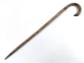 1.Weltkrieg Frankreichfeldzug , handgeschnitzter Erinnerungsstock " Vogesen 14 / 17". Gesamtlänge 87cm