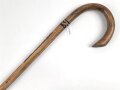 1.Weltkrieg Frankreichfeldzug , handgeschnitzter Erinnerungsstock " Vogesen 14 / 17". Gesamtlänge 87cm