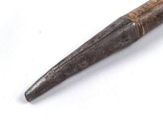 1.Weltkrieg Frankreichfeldzug , handgeschnitzter Erinnerungsstock "Argonnen 17". Gesamtlänge 91cm