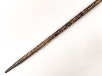 1.Weltkrieg Frankreichfeldzug , handgeschnitzter Erinnerungsstock "Argonnen 17". Gesamtlänge 91cm