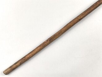 1.Weltkrieg Frankreichfeldzug , handgeschnitzter Erinnerungsstock "Argonnen 1914 /  17". Gesamtlänge 92cm