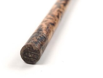 1.Weltkrieg Frankreichfeldzug,  handgeschnitzter Erinnerungsstock " Vogesen 1917". Gesamtlänge 78cm