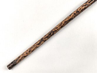 1.Weltkrieg Frankreichfeldzug,  handgeschnitzter Erinnerungsstock " Vogesen 1917". Gesamtlänge 78cm