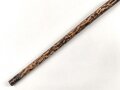 1.Weltkrieg Frankreichfeldzug,  handgeschnitzter Erinnerungsstock " Vogesen 1917". Gesamtlänge 78cm