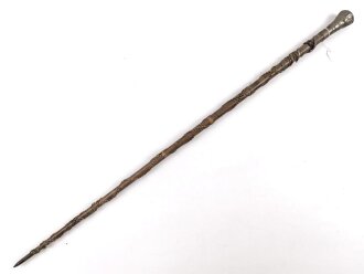 Kaiserreich, Reservistenstock " Zur Erinnerung an meine Dienstzeit beim Infanterie Regiment 131 Mörchingen ( Lothringen" Umgereinigtes Stück, Gesamtlänge 90cm