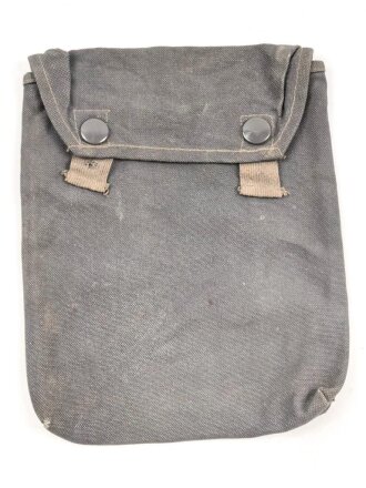 Blaue Tasche für eine Gasplane der Wehrmacht. Gebraucht