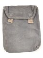 Blaue Tasche für eine Gasplane der Wehrmacht. Gebraucht