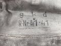 Gummierte Tasche für eine Gasplane der Wehrmacht. Gebraucht