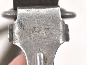 Koppeltragegestell datiert 1915, anscheinend bei der Luftwaffe im 2. Weltkrieg weiterverwendet