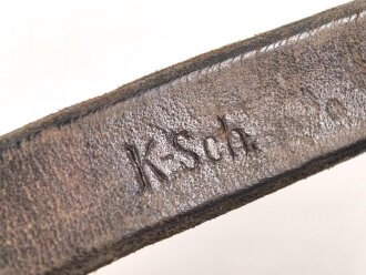 Koppeltragegestell datiert 1915, anscheinend bei der Luftwaffe im 2. Weltkrieg weiterverwendet