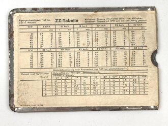 Luftwaffe Notizlöschblock " Printator". Gebrauchtes Stück, leicht defekt, gehört in die Navigationstaschen