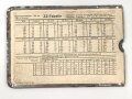 Luftwaffe Notizlöschblock " Printator". Gebrauchtes Stück, leicht defekt, gehört in die Navigationstaschen