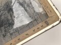 Luftwaffe Notizlöschblock " Printator". Gebrauchtes Stück, leicht defekt, gehört in die Navigationstaschen