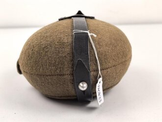Feldflasche Wehrmacht, Ausführung 1 Liter, Leder angetrocknet