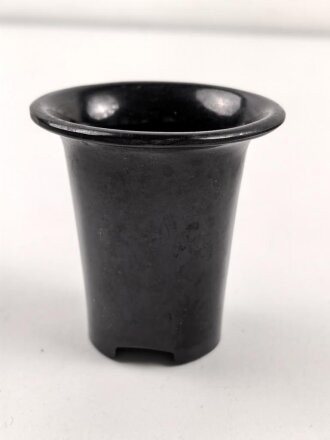 Feldflasche Wehrmacht, Ausführung 1 Liter, Leder angetrocknet