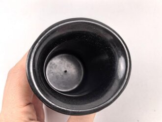 Feldflasche Wehrmacht, Ausführung 1 Liter, Leder angetrocknet