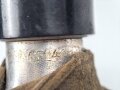 Feldflasche Wehrmacht, Ausführung 1 Liter, Leder angetrocknet