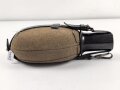 Feldflasche Wehrmacht, Ausführung 1 Liter, Leder angetrocknet