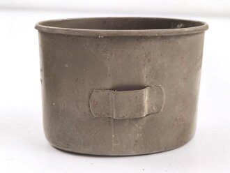 Feldflasche Wehrmacht , späte Ausführung, ungereinigtes Stück