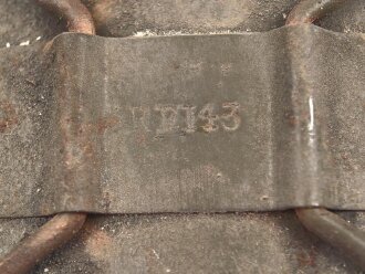 Feldflasche Wehrmacht , späte Ausführung, ungereinigtes Stück