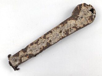 1. Weltkrieg, Federkasten zum MG08/15. Ungereinigter Bodenfund