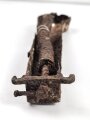 1. Weltkrieg, Federkasten zum MG08/15. Ungereinigter Bodenfund