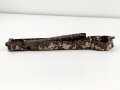 1. Weltkrieg, Federkasten zum MG08/15. Ungereinigter Bodenfund