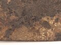 1. Weltkrieg, untere Platte von einem Grabenpanzer. Ungereinigtes Stück