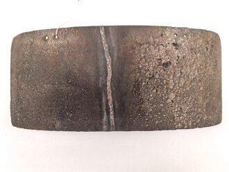1. Weltkrieg, obere Platte von einem Grabenpanzer, geschweisst