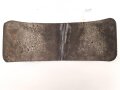 1. Weltkrieg, obere Platte von einem Grabenpanzer, geschweisst