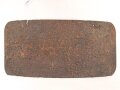 1. Weltkrieg, mittlere Platte von einem Grabenpanzer. Ungereinigtes Stück