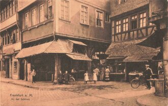 Ansichtskarte "Frankfurt a. M. - an der Schirne"