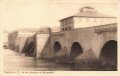 Ansichtskarte "Frankfurt a. M. - Die alte Mainbrücke mit Brückenmühle"