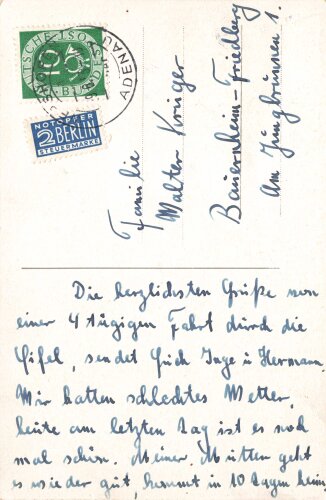 Ansichtskarte "Wershofen über Adenau"