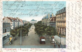 Ansichtskarte "Strassburg i. E."