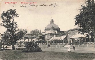 Ansichtskarte "Budapest - Fövarosi pavillon"