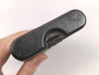 Reinigungsgerät RG34 Wehrmacht. Hersteller HAWIG 1940, Original lackierter Behälter