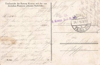 Ansichtskarte "Totalansicht der Festung Kowno"