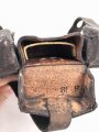 Patronentasche zum K98 Wehrmacht ( für 6 Ladestreifen) Gebraucht, dunkelbraun, datiert 1938
