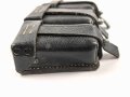 Patronentasche zum K98 Wehrmacht ( für 6 Ladestreifen) wohl ungetragenes Stück, Hersteller schwach abgeschlagen